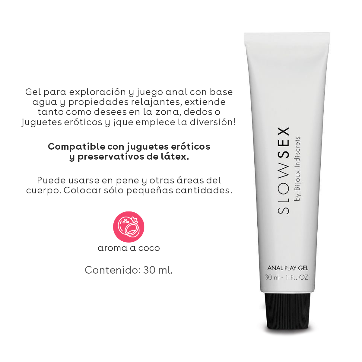 SLOW SEX Gel para juegos anales CHERISH 