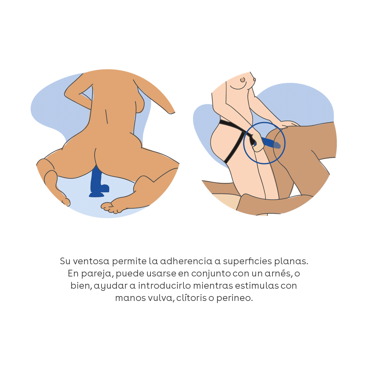 Dildo con ventosa forma realista CHERISH Domi