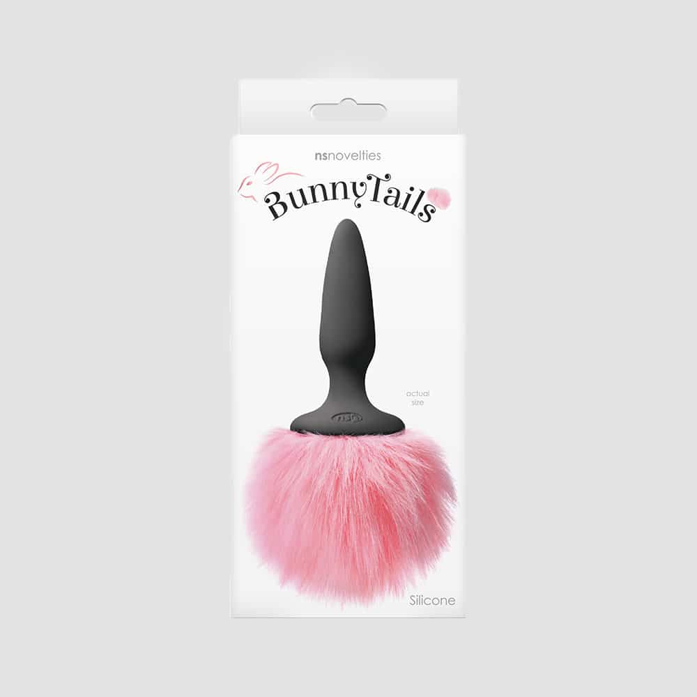 Bunny Tails – Plug anal con pompón rosa