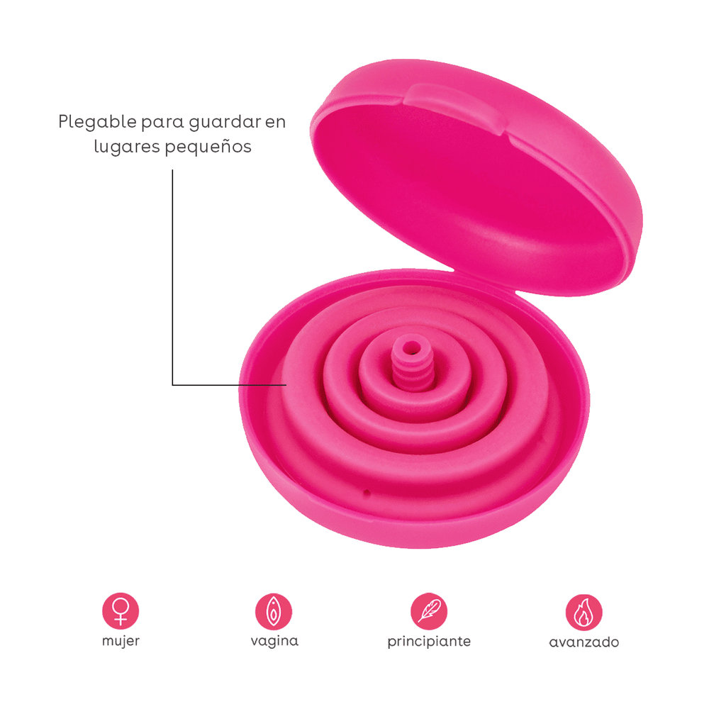 Intimina Lily Cup Talla B- Copa menstrual para principiantes de silicona médica