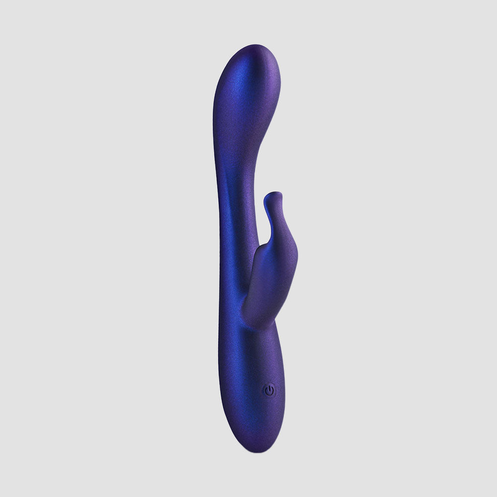 
                      
                        Conejito Vibrador Metallic Blue – Silicona suave Royals Empress
                      
                    