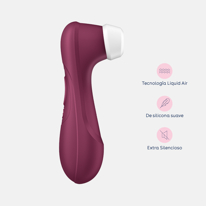 
                      
                        Satisfyer Pro 2 Generación 3 – Succionador de clítoris con vibración
                      
                    