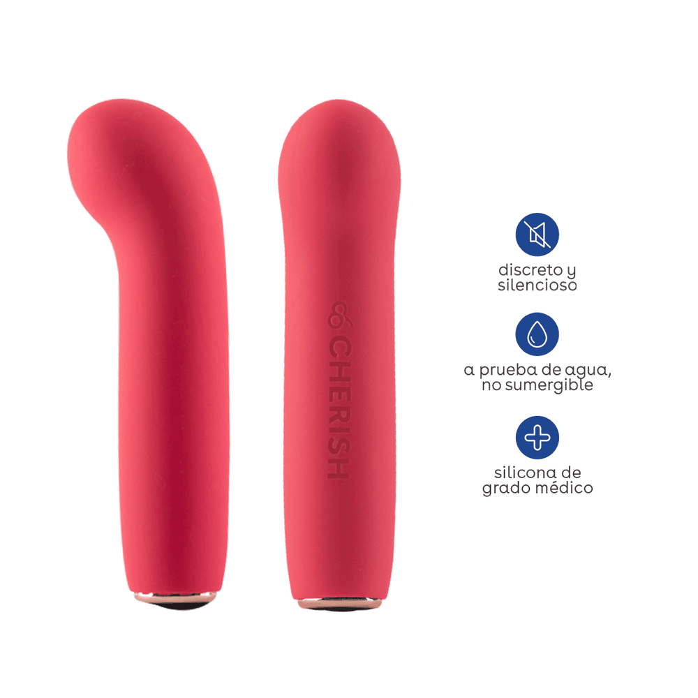 
                      
                        Vibrador mini de clítoris y punto G - CHERISH Gini
                      
                    