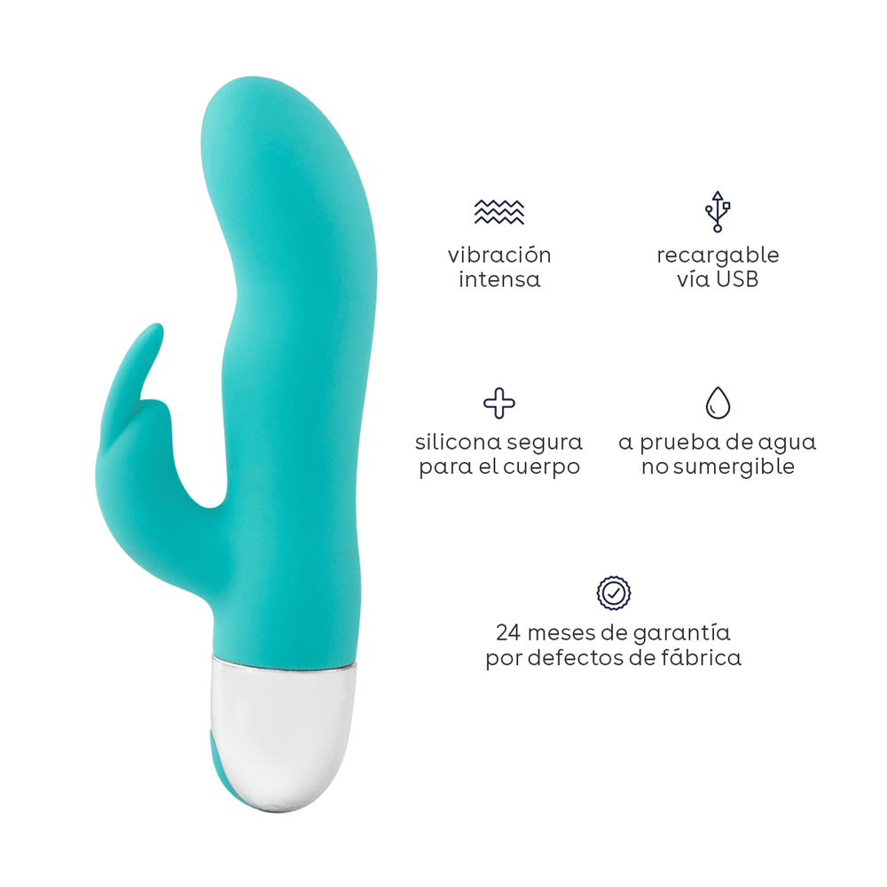 
                      
                        Vibrador CHERISH Bonni doble estimulación al clítoris y zona G
                      
                    