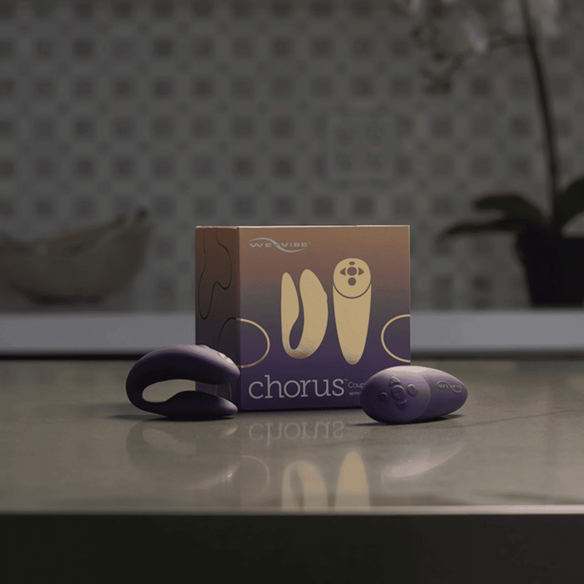 Vibrador para parejas - Con control y aplicación Chorus by We-Vibe